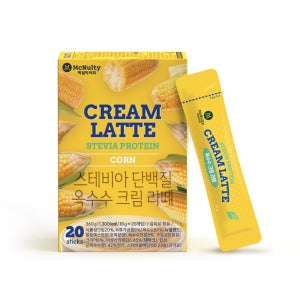 맥널티 스테비아 단백질 옥수수 크림 라떼 20개입