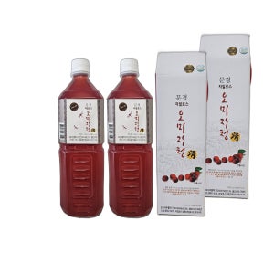 문경 자일로스 오미자청 1L × 2개