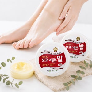 발꿈치 고보습 보고예쁜발 풋크림 각질제거 100g x 2개