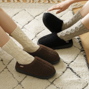 겨울 털 슬리퍼 뽀글이 퍼안감 신발 엠버스