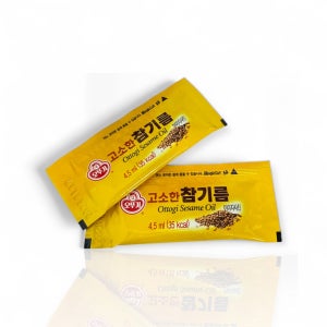 오뚜기 고소한참기름 4.5ml (일회용 낱개)