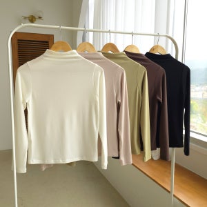여성 모달 반목티 반폴라티 5color