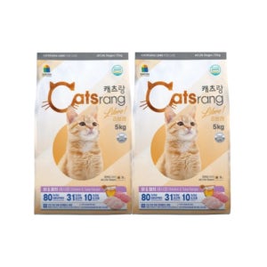 고양이 사료 대용량 캐츠랑 리브레 10kg (5kgx2개) 길냥이 사료