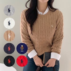 [백화점] 폴로 랄프로렌 보이즈 꽈배기 니트 케이블 스웨터
