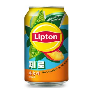 립톤 제로 복숭아 아이스티 355ml x 24캔