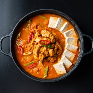 고기반 햄반 김치찌개 밀키트 & 캠핑요리 2~3인용