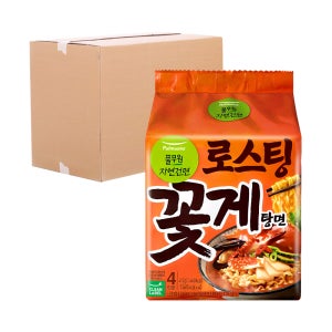 풀무원 로스팅 꽃게탕면 103g 4입 8입 박스