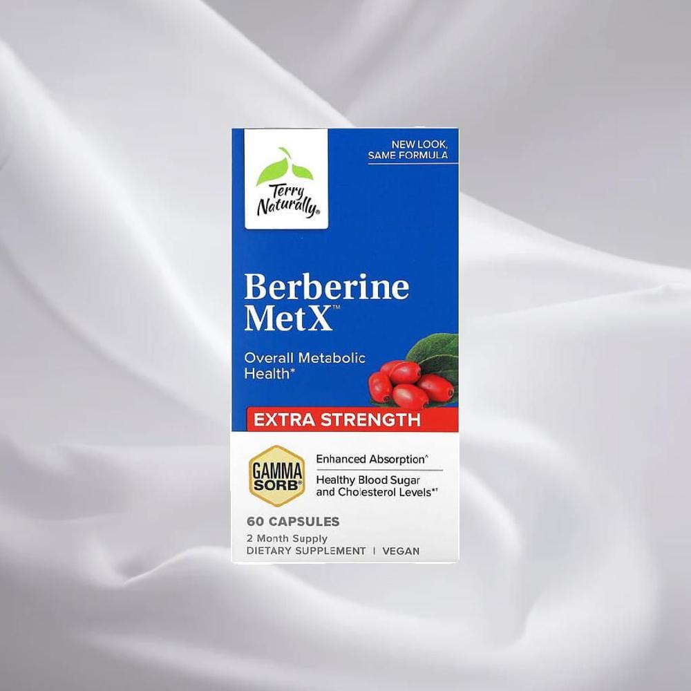 <b>테리내추럴리</b> 베르베린 MetX 250mg 60캡슐 Terry Berberine