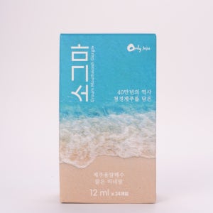 리뉴얼 소그마 휴대용 순한 가글 구강청결제 입냄새 제거 편도결석 무알콜 소금 양치후 스틱 12ml