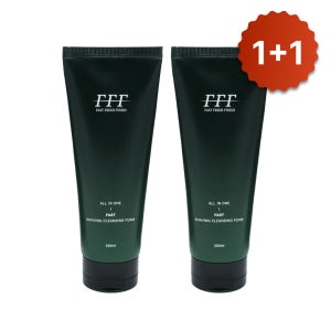1+1 남자 쉐이빙 겸용 폼클렌징 FFF 올인원 세안제 200ml 대용량 군인 화장품