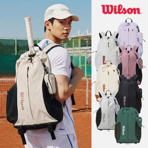 윌슨 테니스가방 백팩 드로우스트링 테니스라켓 가방 2025버전