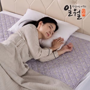 일월 전기매트 빗살 워셔블 카본매트 탄소 전기장판 전기요 싱글
