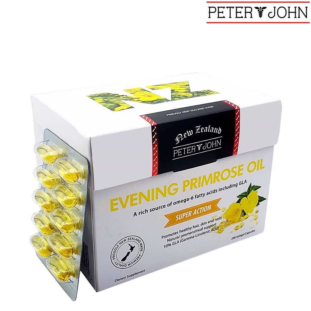 피터앤존 <b>이브닝 프림로즈 오일</b> 달맞이꽃 <b>오일</b> (EPO) 200캡슐 갱년기 여성