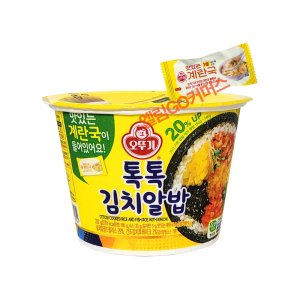 오뚜기 컵밥 톡톡김치알밥 (즉석국) 227g 간편식 즉석밥
