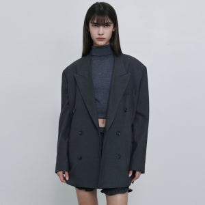 [노머] 더블 자켓 그레이