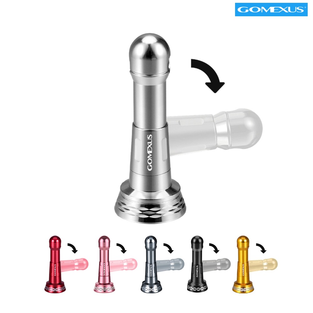 GOMEXUS 고멕서스 스피닝릴 스탠드 R6 접이식 48mm 릴받친대 다이와/시마노 호환