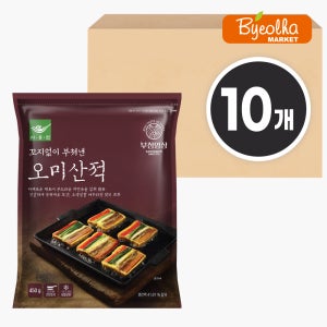 사옹원 부침명장 오미산적 450g (10개) 대용량 꼬지전 꼬치전 명절 음식 반찬