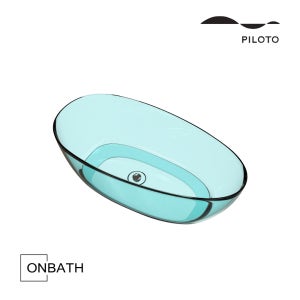 필로토 판타즈마욕조8001 클리어블루 이동식천연수지욕조