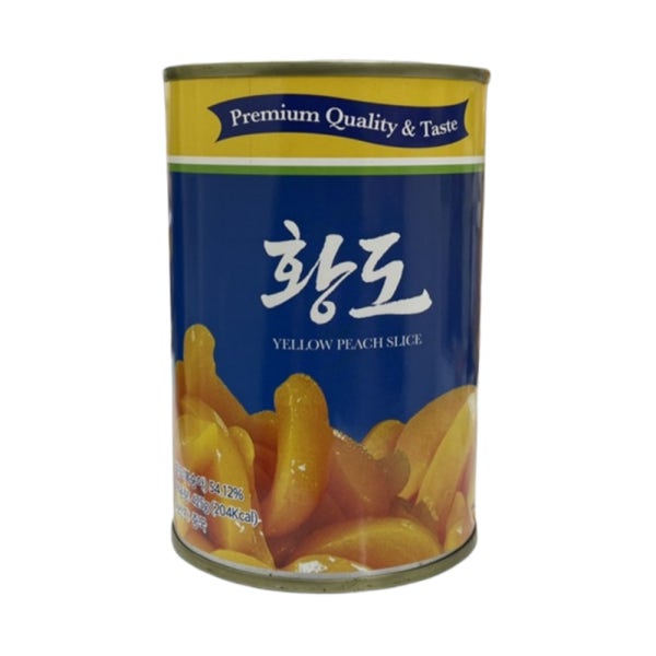 황도 슬라이스 복숭아 통조림 캔 백도 대용량 업소용