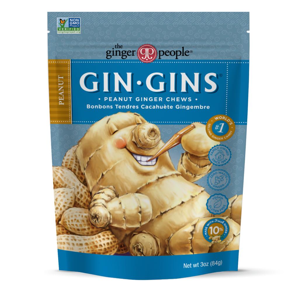 진저<b>피플</b> 진저 캔디 피넛 진진스 저지방 츄이 84g