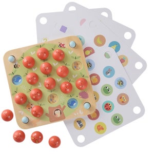 [실버플&키즐] 사과 메모리 게임 / 기억력향샹 부모님선물 인지훈련 두뇌훈련