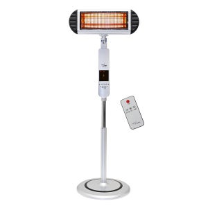 홍진 스탠드형 근적외선 히터 리모컨 스탠드 히터 SF-NR1800 전기 난로 난방기