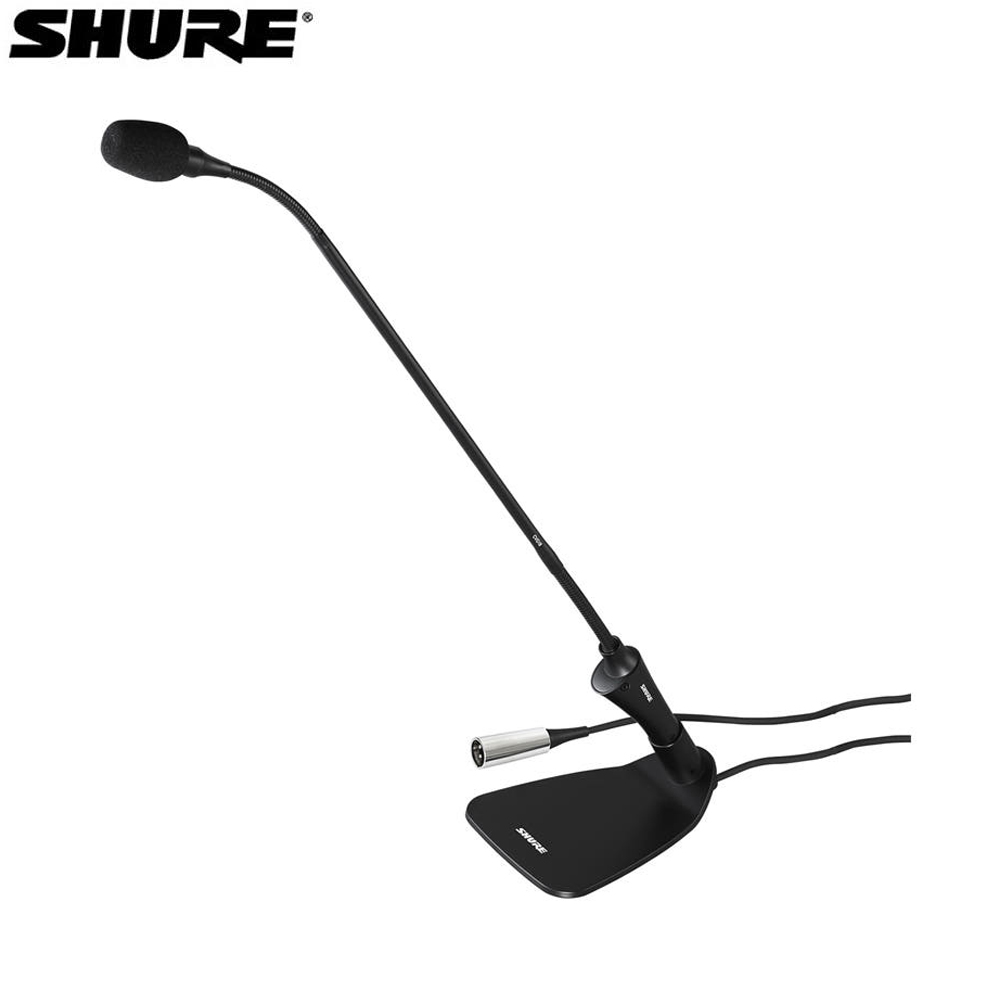Shure 슈어 구즈넥마이크 강대상마이크 CVG18D-B/C 18인치