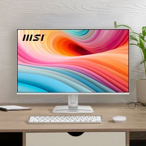 MSI 27인치 화이트모니터 FHD 서브 보조 모니터 120Hz 68cm MP275W E2