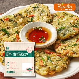 사옹원 알찬 해물부추전 1kg 전 요리 부침개 간편조리 업소용 대용량 식당용 명절음식