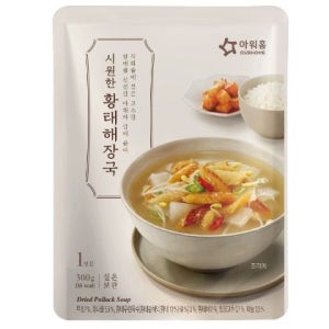 아워홈 행복한맛남 시원한 황태해장국 300g