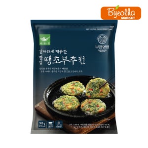 사옹원 부침명장 한입 땡초 부추전 300g 가정용 명절음식 냉동 간식 야식 반찬 한식