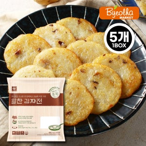 사옹원 알찬 감자전 1kg (5개) 대용량 업소용 냉동 전 요리 부침개 간편조리 명절음식