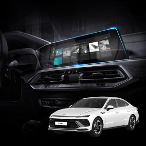 엑스핏 나노글래스 광택 계기판 네비게이션 액정 보호필름 쏘나타 디엣지