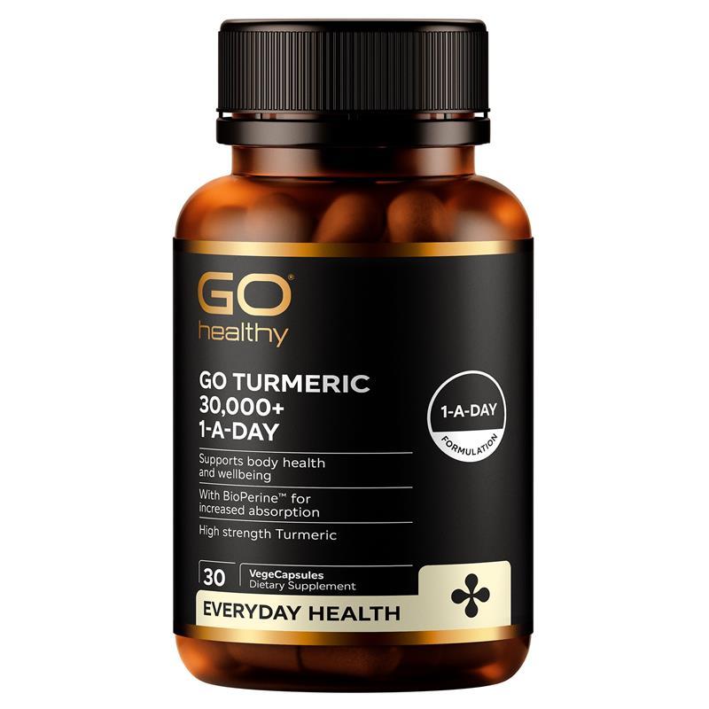 뉴질랜드 <b>고헬씨</b> <b>GO Healthy</b> Turmeric 터메릭 30,000mg 30정
