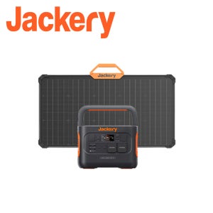 잭커리 휴대용 파워뱅크 800 Pro + 80W 태양광 패널 낚시 켐핑