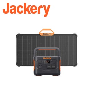 잭커리 휴대용 파워뱅크 800 Pro + 80W 태양광 패널 낚시 켐핑