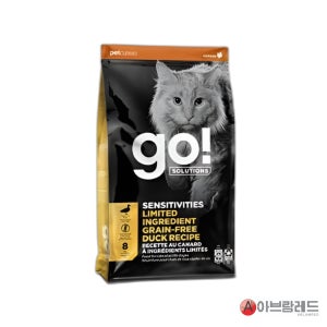 GO 고사료 솔루션 LID 레시피 오리 7.26kg 고양이 사료