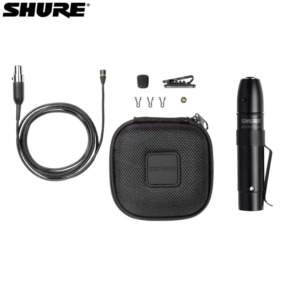Shure 슈어 핀마이크 MX150B/C-XLR 유선 초소형 핀마이크 단일지향성