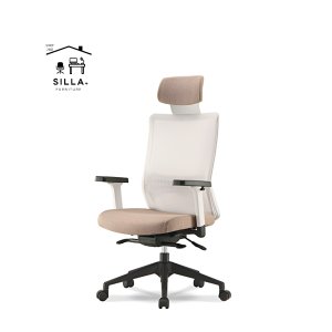 A형 메쉬 사무의자.화이트(대)