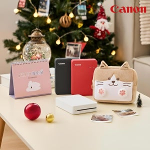 캐논 휴대용 포토프린터 QX20 스마트폰 사진 인화 + 파우치 + 캘린더