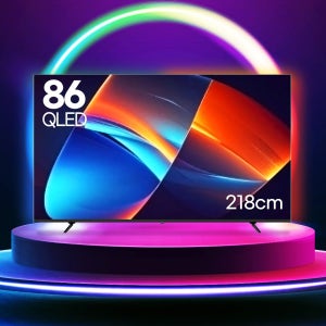 루컴즈 QLED 스마트 TV 216cm(85인치), 구글 3.0 TQL86K3G, 스탠드 기사방문설치
