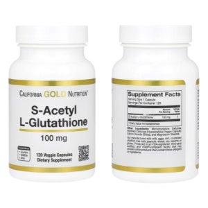 캘리포니아골드 S아세틸 L글루타치온 100mg 120베지캡슐