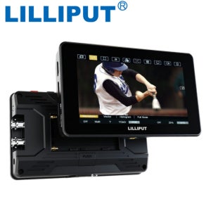 릴리풋 HT5S 5.5인치 카메라 프리뷰 모니터 2000니트 HDMI 2.0 3G-SDI 입력 출력 LANC 3D-LUT