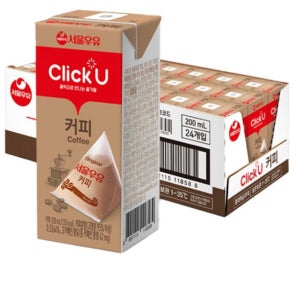 클릭유 서울우유 커피 24p