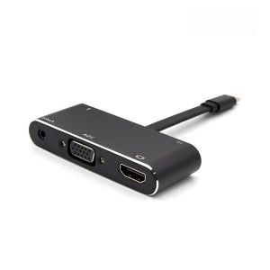 CtoHDMI RGB 젠더 노트북듀얼모니터 연결 4K TV 미러링 PD충전 CID772