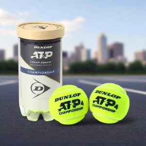 던롭 ATP 챔피언쉽 테니스공 1캔 2개입 - ITF 공인 시합구 캔볼 유압구