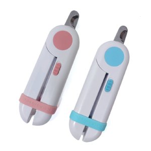 개 고양이 페로가토 LED 램프 발톱깎기 L 핑크,블루