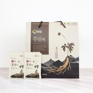 청고담 2년숙성 홍삼추출액100% 천삼원 풍기홍삼액 프리미엄 60포 무첨가 HACCP