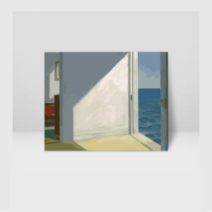 에드워드 호퍼 rooms by the sea DIY 명화 취미 그림그리기 중형 대형 특대형