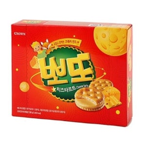 크라운 뽀또 치즈타르트 161g